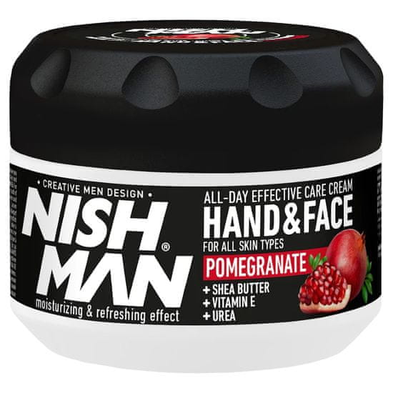 NISHMAN Pomegranate - krém na ruce a obličej, 300ml pánská péče, intenzivně hydratuje pleť