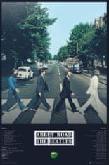 CurePink Plakát The Beatles: Abbey Road Tracks (61 x 91,5 cm)
