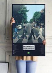 CurePink Plakát The Beatles: Abbey Road Tracks (61 x 91,5 cm)