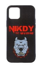 TopQ Kryt iPhone 12 silikon Nikdy to nevzdám 54250