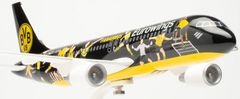 Herpa Airbus A320-214 (W), Eurowings "Borussia Dortmund", Německo, 1/100