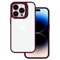 MobilPouzdra.cz Kryt Kickstand s krytkou objektivu pro Apple iPhone 11 Pro , barva vínová