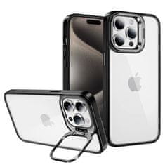 MobilPouzdra.cz Kryt Kickstand s krytkou objektivu pro Apple iPhone 11 Pro , barva černá