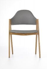 Halmar Designová židle Meno šedá