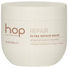 Montibello HOP Repair Ultra - maska pro suché a poškozené vlasy 500ml, intenzivně hydratuje vlasy