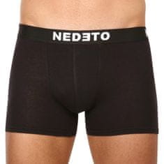 Nedeto 5PACK pánské boxerky černé (5NB001b) - velikost XXL