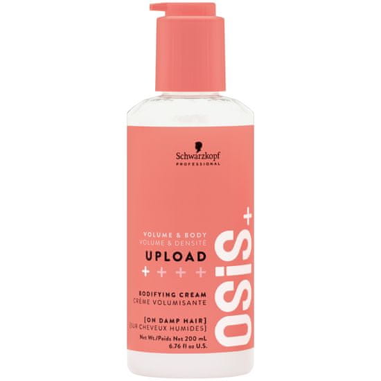 Schwarzkopf SCHWARZKOPF OSIS UPLOAD krém pro objem 200ml, vyhlazuje povrch vlasů