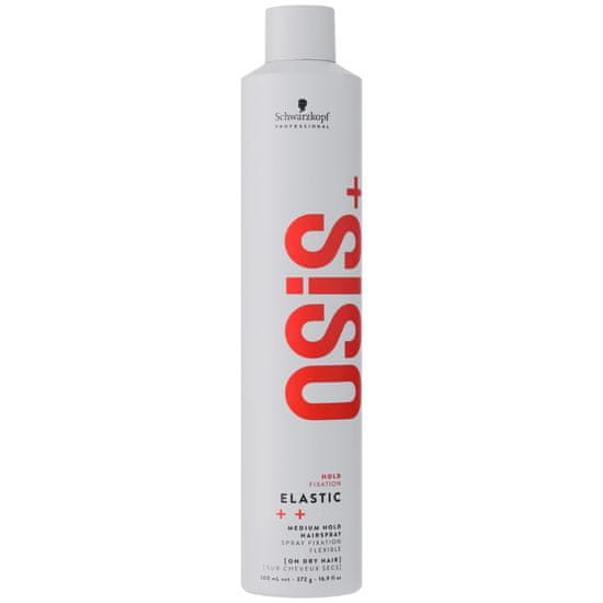 Schwarzkopf OSIS Elastic Lak 300ml, poskytuje pružnou fixaci