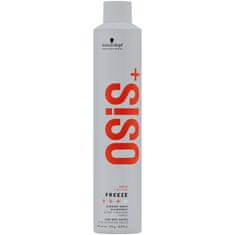 Schwarzkopf SCHWARZKOPF OSIS FREEZE Fixační lak 500ml, okamžitá, dlouhotrvající a silná fixace účesu