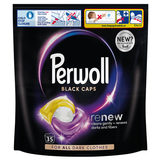 Perwoll kapsle na praní Black 35 praní