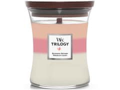 Woodwick Vonná svíčka váza Trilogy Blooming Orchard 275 g