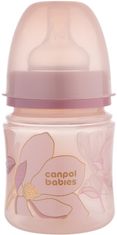 Canpol babies Antikoliková lahev EasyStart GOLD 120ml růžová