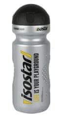 Isostar Láhev 650 ml stříbrná klobouček