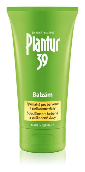 Plantur 39 kofeinový balzám pro barvené a poškozené vlasy 150ml