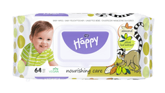 Bella Happy Baby čistící ubrousky mandle a olivy 1 x 64 ks