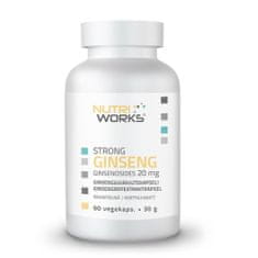 NutriWorks Strong Ginseng 60 kapslí 