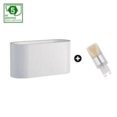 shumee Balíček 5leté záruky: Squall G9 White + LED G9 4W Ww (Slip006009 + Woj+14433) Spectrum LED