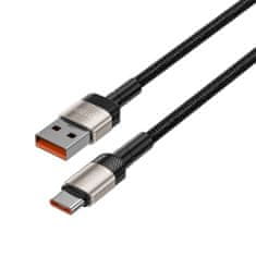 Tech-protect Ultraboost Evo kabel USB / USB-C 100W 5A 1m, titanium