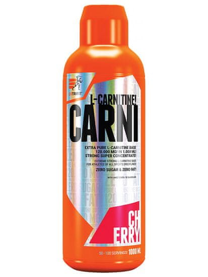 Extrifit Carni Liquid 120000 1000 ml Příchuť: Višeň