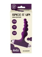 Lola Games Vibrační anální kolík Plug Spice it up New Edition Splendor Ultraviolet