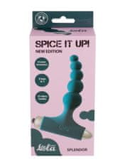 Lola Games Vibrační anální kolík Plug Spice it up New Edition Splendor Dark green