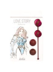 Lola Games Vaginal balls set Love Story Valkyrie wine red 