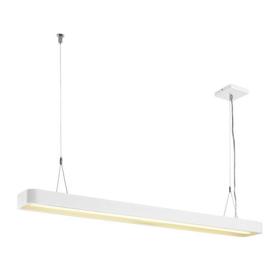 SLV VÝPRODEJ VZORKU BIG WHITE WORKLIGHT LED, závěsné svítidlo, 3000K, bílé, 3x16,2W 157851