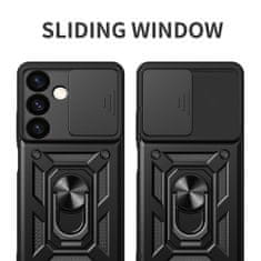 Techsuit Camshield pouzdro pro Samsung Galaxy S24 Plus - Černá KP30087