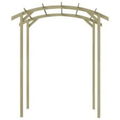 Vidaxl Zahradní pergola impregnovaná borovice 180 x 197 x 210 cm