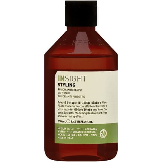 Insight Styling Oil non Oil - modelovací fluid, vlasový styling 250ml, dodává vlasům správný tvar a styling