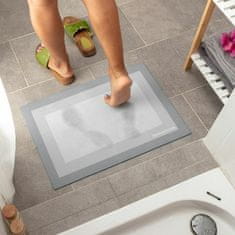 Northix Koupelnový koberec s protiskluzovou ochranou 