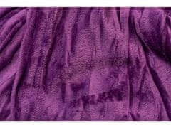 vyprodejpovleceni Deka mikroflanel VIOLET 200x230 cm tmavě fialová