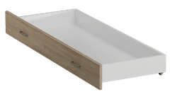 vyprodejpovleceni Úložný box pod postel IKAROS 159 cm, dub sonoma