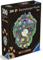 Ravensburger 120007593 Dřevěné puzzle Kukačkové hodiny 300 dílků