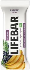 Lifefood Bio raw tyčinka acai s banánem 40 g