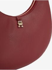 Tommy Hilfiger Vínová dámská kabelka Tommy Hilfiger Feminine Shoulder Bag UNI