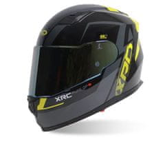 XRC Helma na motorku black/yellow fluo vel. L