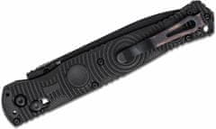 Benchmade 391SBK SOCP Black Serrated taktický kapesní nůž 11,4 cm, celočerný, CF-Elite