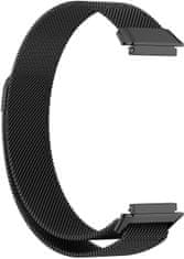 4wrist Milánský tah s magnetickým zapínáním pro Huawei Watch Band 7 - Black