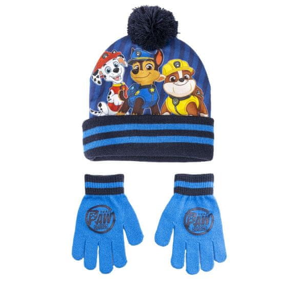 Artesania Cerda Cerda zimní set (čepice, rukavice) PAW PATROL