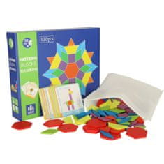 Kiki KX7232 MONTESSORI PUZZLE DŘEVĚNÉ TVARY 155 Ks