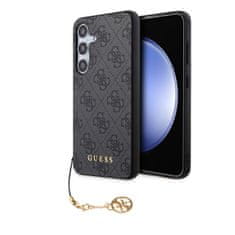 Guess  4G Charms Zadní Kryt pro Samsung Galaxy S24+ Grey