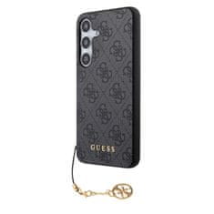 Guess  4G Charms Zadní Kryt pro Samsung Galaxy S24+ Grey