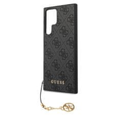 Guess  4G Charms Zadní Kryt pro Samsung Galaxy S24 Ultra Grey