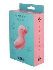 Lola Games Dobíjecí stimulátor klitorisu Fantasy Ducky 2.0 Pink