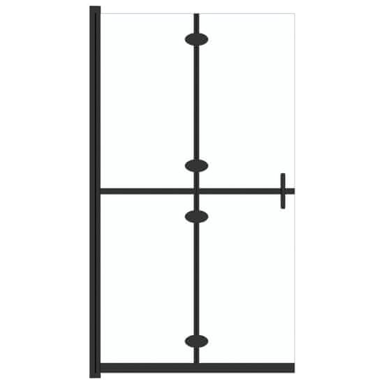 Vidaxl Skládací sprchová zástěna čiré ESG sklo 70 x 190 cm