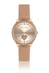 Marc Malone hodinky Doris Rose Gold Mesh CAL-3218