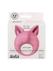 Lola Games Vibrating cockring Lola Games MiMi Animals Kitten Kiki Light Pink 