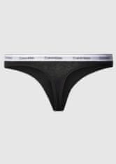 Calvin Klein Dámské tanga QD5209E UB1 3PACK, Černá, L