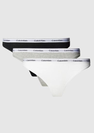 Calvin Klein Dámská tanga QD5209E MPI 3PACK